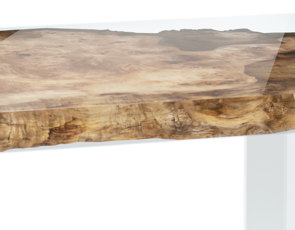 Tavolo-in-legno-di-radica-di-pioppo-e-resina-trasparente-mobili-resinline-artigianali-in-vendita-asolo-treviso-vicenza-italia